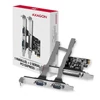 Kép 4/8 - Axagon PCEA-PSN 1 db párhuzamos portos 2 db soros portos 1 sávos PCI-Express kártya