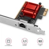 Kép 2/8 - Axagon PCEE-G25 Gigabit Ethernet 1 sávos PCI-Express kártya