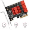 Kép 3/8 - Axagon PCES-SA6 6 db belső SATAIII portos 2 sávos PCI-Express kártya