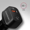 Kép 2/13 - Axagon PWC-PQ38 2x QC3.0 fekete autós töltő