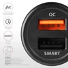 Kép 4/17 - Axagon PWC-QC5 QC3.0 + 2.4A fekete autós töltő