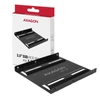 Kép 7/16 - Axagon RHD-125B 3,5"-ről 2,5"-re fekete SSD / HDD beépítő keret