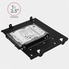 Kép 2/22 - Axagon RHD-435 5,25"-ről 4 db 2,5" vagy 1 db 3.5" és 2 db 2.5" SSD / HDD beépítő keret