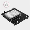 Kép 3/22 - Axagon RHD-435 5,25"-ről 4 db 2,5" vagy 1 db 3.5" és 2 db 2.5" SSD / HDD beépítő keret