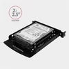 Kép 3/20 - Axagon RHD-P25 3,5"vagy PCI slotba 2x2,5" fekete SSD / HDD beépítő keret