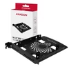 Kép 9/20 - Axagon RHD-P25 3,5"vagy PCI slotba 2x2,5" fekete SSD / HDD beépítő keret