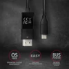 Kép 5/15 - Axagon RVC-DPC USB-C - Displayport kábel