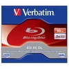 BD-RE BluRay lemez, kétrétegű, újraírható, 50GB, 2x, 1db, normál tok, VERBATIM