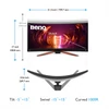 Kép 14/21 - Benq 34" MOBIUZ EX3410R LED Curved