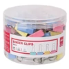 Kép 1/2 - Binder csipesz DELI 25 mm színes 48 darabos