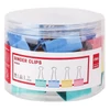 Kép 1/2 - Binder csipesz DELI 41 mm színes 24 darabos