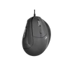 Bluestork Egér - M-W-ERGO (Ergonomic, 2.4G, 7200 DPI, optikai, fekete)