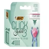 Kép 1/2 - Borotvafej BIC Soleil Click3 Sensitive női 4 darab/bliszter