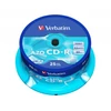 VERBATIM CDV7052B25 CD-R Crystal cake box CD lemez 25db/csomag