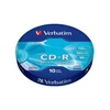 CD-R lemez, 700MB, 52x, 10 db, zsugor csomagolás, VERBATIM 