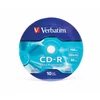 CD-R lemez, 700MB, 52x, 10 db, zsugor csomagolás, VERBATIM 