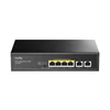Kép 1/4 - CUDY GS1006P 1x 10/100/1000(PoE+/PoE)+3x 10/100/1000(PoE)+2x gigabit uplink, 60W PoE switch