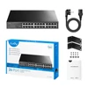 Kép 4/4 - CUDY GS1024 24 portos Gigabit, VLAN/Extend mód, fém ház, fekete asztali Switch