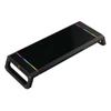 Kép 1/10 - Conceptronic Monitor állvány - THORNE01B (állítható RGB, 4x USB2.0, beépített fiók, összecsukható, Max.: 10kg, fekete)