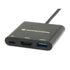 Kép 2/11 - Conceptronic Notebook Dokkoló - DONN01B (Bemenet: USB-C, Kimenet: HDMI+USB-C PD:60W+USB-A 3.0, fekete)