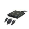 Kép 3/11 - Conceptronic Notebook Dokkoló - DONN01B (Bemenet: USB-C, Kimenet: HDMI+USB-C PD:60W+USB-A 3.0, fekete)
