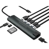 Kép 3/10 - Conceptronic Notebook Dokkoló - DONN06G (Bemenet: USB-C, Kimenet: HDMI+USB-C PD:60W+USB-A+SD/TF+RJ-45, fekete)
