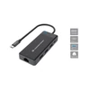Kép 1/10 - Conceptronic Notebook Dokkoló - DONN14G (Bemenet: USB-C, Kimenet: 2xHDMI+USB-C PD:100W+3xUSB-A+RJ-45, fekete)