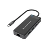 Kép 2/10 - Conceptronic Notebook Dokkoló - DONN14G (Bemenet: USB-C, Kimenet: 2xHDMI+USB-C PD:100W+3xUSB-A+RJ-45, fekete)