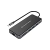 Kép 2/9 - Conceptronic Notebook Dokkoló - DONN15G (Bemenet: USB-C, Kimenet: 2xHDMI+VGA+USB-C PD:100W+3xUSB-A+RJ-45+SD/TF+AUX)