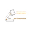 Conceptronic Webkamera - AMDIS02B (2592x1944 képpont, Auto-fókusz, 30 FPS, USB 2.0, univerzális csipesz, mikrofon)