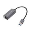 Kép 1/5 - Conceptronic átalakító - ABBY08G (USB-A 3.0 to RJ-45, Nintendo Switch támogatás, aluminium, szürke)