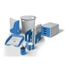 Jegyzettömbtartó, műanyag, 100x100 mm, feltöltve, DURABLE 