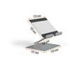 Tablet tartó állvány, asztali, DURABLE 