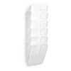 Prospektustartó, fali, álló, 6db, A4, DURABLE 