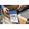 Logisztikai zseb, A5, fekvő, DURABLE, dróttal, sötétkék, 50db/cs