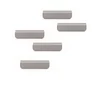 Kép 1/4 - Jegyzettartó klip, öntapadó, mágneses, DURABLE "DURAFIX® CLIP", ezüst, 5db/cs