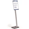 Padlóállvány A3, Durable Info Sign ezüst