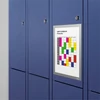 Kép 6/6 - Bemutató keret, A4, mágneses, DURABLE "DURAFRAME® MAGNETIC", ezüst, 5db/cs