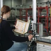 Kép 7/7 - Bemutatótábla tartó, asztali, 10 db bemutatótáblával, DURABLE "VARIO® 10", vegyes szín