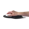 Egérpad csuklótámasszal, géltöltésű, Durable fekete