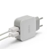 Kép 3/6 - Delight 55045-2WH hálózati adapter 2xUSB-A 5V-1.2A fehér