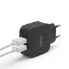 Kép 3/6 - Delight 55045-2BK hálózati adapter 2xUSB-A 5V-1.2A fekete