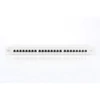 Kép 2/12 - DIGITUS CAT6A 24port 19" 1U kompakt szürke árnyékolt Patch Panel