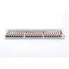 Kép 4/12 - DIGITUS CAT6A 24port 19" 1U kompakt szürke árnyékolt Patch Panel