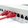 Kép 6/12 - DIGITUS CAT6A 24port 19" 1U kompakt szürke árnyékolt Patch Panel
