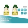 Kép 2/7 - DIGITUS CAT6A S-FTP LSZH 1m zöld patch kábel