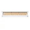 Kép 5/13 - DIGITUS CAT6 24port 19" 1U kompakt szürke árnyékolt Patch Panel
