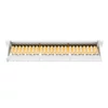 Kép 6/13 - DIGITUS CAT6 24port 19" 1U kompakt szürke árnyékolt Patch Panel