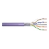 Kép 1/3 - DIGITUS CAT6 F/UTP 250MHz Eca LSZH 305m dob lila fali kábel