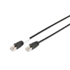 Kép 1/2 - DIGITUS CAT6 S-FTP LSZH 2m fekete patch kábel